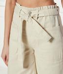 Брюки Flare fit Dkny, бежевый - фото 4