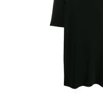 Платье с короткими рукавами женское черное Gucci - фото 6