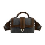 МИНИ-СУМКА True Religion КОРДОРОЙ, серый - фото