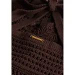 Платье Superdry Crochet Tassel sleeveless short, коричневый - фото 4