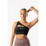 Бюстгальтер на одно плечо - Черный AESTHETIC WOLF, цвет schwarz - фото 3