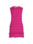 Мини-платье Bethani в клетку с бахромой Walter Baker, цвет Magenta - фото 3