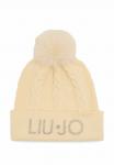 Шапка LIU JO WITH LOGO, Beige - фото