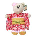 Плюшевая кукла Kimono Bear высотой 25,5 см Starbucks - фото