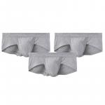 Комплект мужских трусов ZEROIN, 2 штуки серый+черный - фото 8