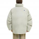 Пуховик унисекс серо-зеленый ADER ERROR - фото 6