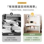 Стол 100 см с полками и дверцами Warm White - фото 6