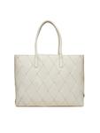Сумочка Ck Woven Medium Shopper K60K612994 Calvin Klein, белый - фото 3