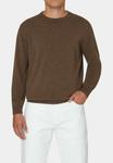Свитер VALTER ROUNDNECK Oscar Jacobson, коричневый - фото