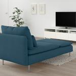Шезлонг SÖDERHAMN IKEA, цвет tallmyra blue - фото 2