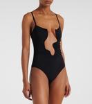 Купальник Salacia с вырезами Christopher Esber, черный - фото 2