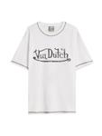 Рубашка Bershka VON DUTCH, белый - фото