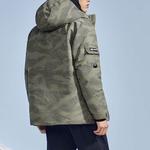 Пуховик Training Series для мужчин Bluegrass Green Lining, зеленый - фото 4