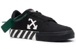 Кроссовки vulcanized low canvas 'black white' Off-White, черный - фото 2