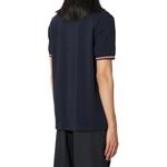 Поло с вышитым логотипом FRED PERRY, синий - фото 5