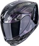 Шлем Scorpion exo-391 clutter, Black/Purple/Silver - фото