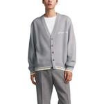 Трикотажная футболка мужская серая DIOR - фото 5