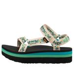 (WMNS) Teva x Anna Sui Flatform Universal, зеленый - фото