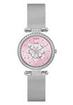 Часы SPARKLING PINK Guess, серебристый - фото 2