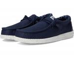 Лоферы Hey Dude Wally Canvas, темно-синий - фото