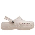 Сабо (WMNS) Crocs Baya Platform Clog 'Barely Pink' - фото 6