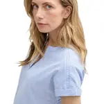 Блузка с коротким рукавом Tom Tailor 1046189, синий - фото 4