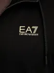 Худи на молнии с логотипом Ea7 Emporio Armani, черный - фото 4