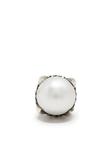 Серьга-гвоздик с жемчугом Emanuele Bicocchi, серебряный - фото