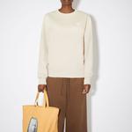 Лицевая накладка свитшот Crewneck Acne Studios, бежевый - фото 9