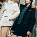 Пуховик унисекс светло-бежевый Mlb - фото 3