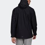 Куртка мужская черная Adidas, черный - фото 4