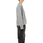 Свитшот с принтом кошки Maison Mihara Yasuhiro, серый - фото 5