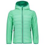 Куртка CMP Fix Hood Hybrid 38A2035, зеленый - фото