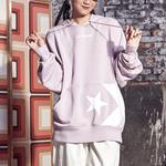 Свитшот женский розовый Converse - фото 4