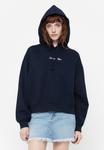 Худи Tommy Hilfiger CLASSIC SCRIPT HOODIE, Dark Night Navy/Dark Blue - фото 4