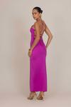 Платье WAL G. WEDDING GRACE RUFFLE MAXI, Magenta/Purple - фото 3