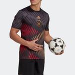 Футбольная майка мужская черная Adidas, черный - фото 5