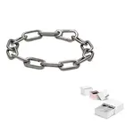 Pandora Родированные браслеты Unisex Silver Black - фото