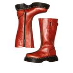 Ботинки (WMNS) Dr. Martens BUZZ HI Tall Eclipse Boots 'Flame Orange' - фото 4