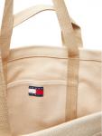Сумочка Tjw Tote Edition Canvas AW0AW17542 Tommy Jeans, бежевый - фото 4