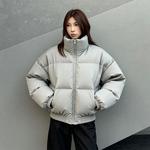 Пуховик Unisex X1617, camel puffer jacket - фото 10