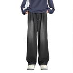 Джинсы Unisex OPOX, сине-зеленые (прямой крой) - фото 7