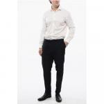 CC COLLECTION Хлопок и лен ПРАВЫЕ брюки с 4 карманами Corneliani, Blue - фото 4