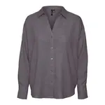 Рубашка с длинным рукавом Vero Moda Melaney Queeny, серый - фото 3