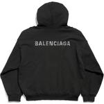 Толстовка унисекс черная Balenciaga, черный - фото 2
