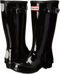 Резиновые сапоги Original Kids' Gloss Rain Boot  Hunter, черный - фото