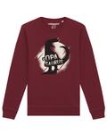 Свитер Watapparel Sweatshirt Opasaurus, бордовый - фото