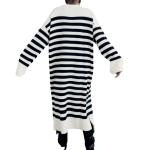 Платье с длинными рукавами женское черное/белое Zara - фото 3