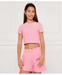 Футболка Cropped fit Guess Active, розовый - фото