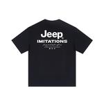 Футболка унисекс Jeep, черная - фото 2